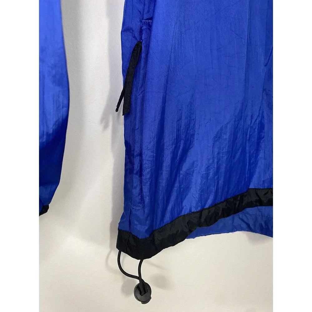 Vintage‎ 90s MTA Pro Jacket Women’s Size Medium Blue Windbreaker